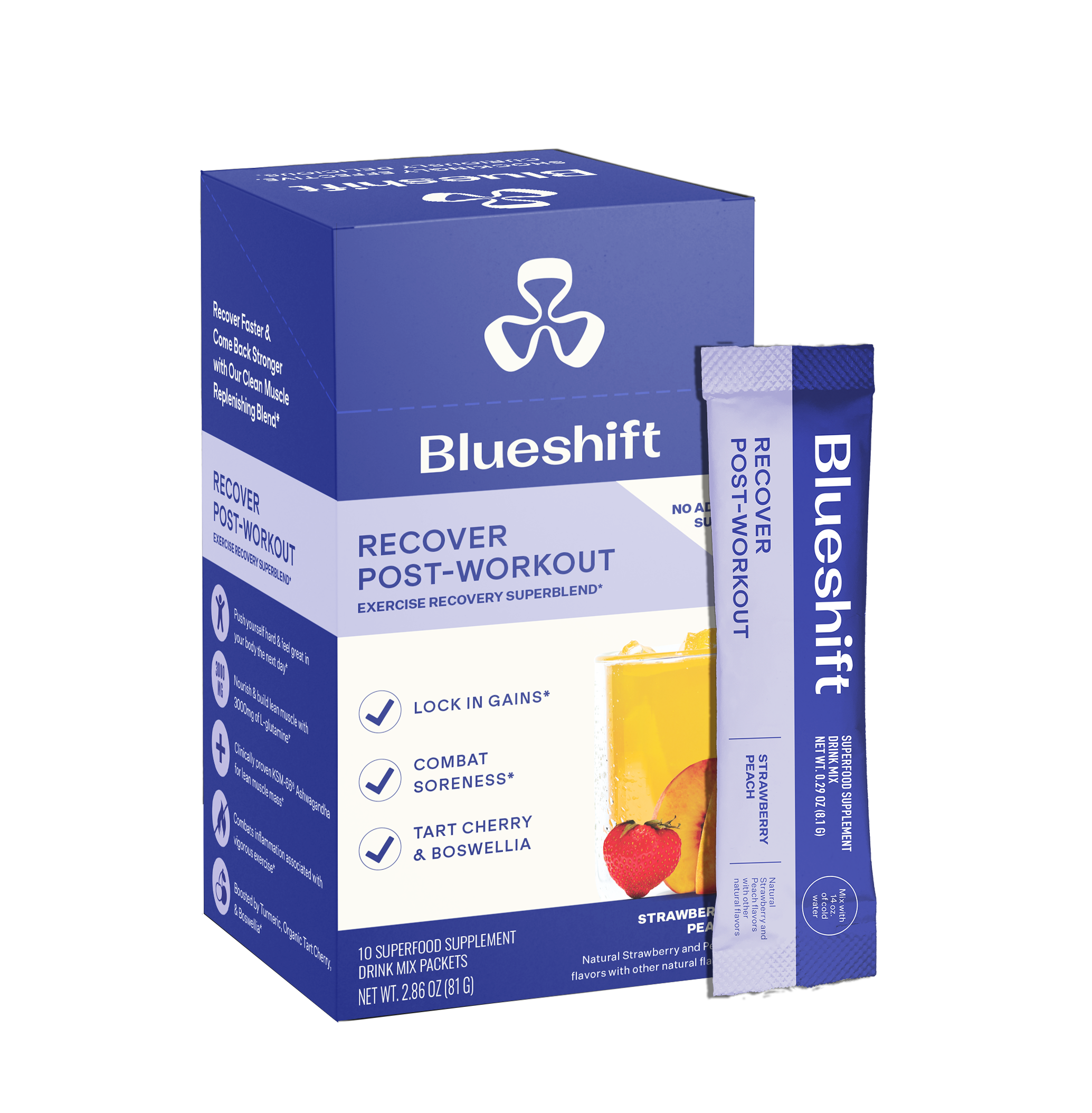Recover Post-Workout (Strawberry Peach) – Blueshift Nutrition