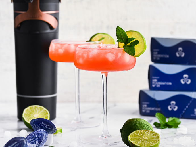 Blueshift Nutrition Bright Citrus Mocktail